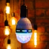Изображение Диско-лампа светодиодная Е27 с переходником-выключателем Е27 в розетку, 220В  интернет магазин Иватек ivatec.ru