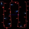Изображение Гирлянда модульная  "Дюраплей LED"  20м  200 LED  белый каучук , мерцающий "Flashing" (каждый 5-й диод), Красная  интернет магазин Иватек ivatec.ru