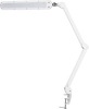 Изображение Лампа настольная бестеневая REXANT, струбцина, «ECO light t», 90 SMD LED, сенсорный диммер, белая  интернет магазин Иватек ivatec.ru