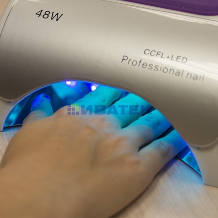 Изображение Лампа для сушки ногтей RexColor Professional (гибрид.CCFL+LED,48 Вт)  REXANT  интернет магазин Иватек ivatec.ru