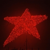 Изображение Верхушка световая из стеклонити Гагаринская звезда для елки 15-30м Цвет красный 2м  интернет магазин Иватек ivatec.ru