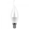 Изображение Лампа светодиодная  C35/C37, LB-97 (7W) 230V E14 2700K свеча на ветру  интернет магазин Иватек ivatec.ru
