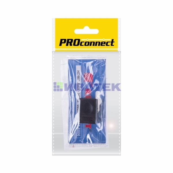 Переходник HDMI (гнездо HDMI - гнездо HDMI), (1шт.) (пакет)  PROconnect