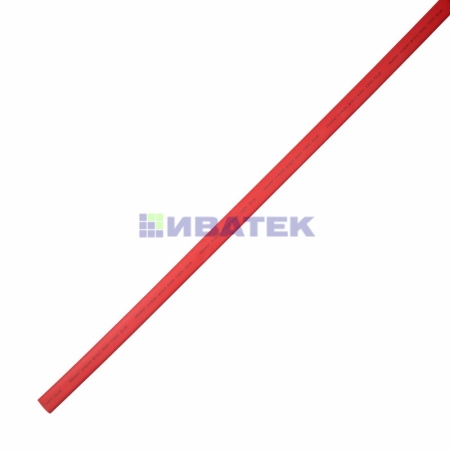 Изображение Термоусаживаемая трубка клеевая REXANT 18,0/6,0 мм, красная, упаковка 10 шт. по 1 м  интернет магазин Иватек ivatec.ru