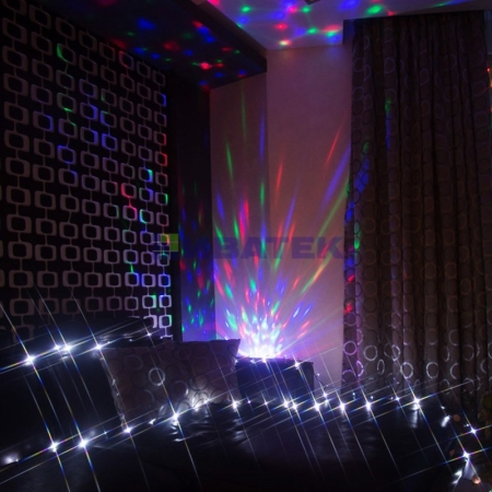 Изображение Диско-лампа светодиодная в компактном корпусе, 220В, Neon-Night  интернет магазин Иватек ivatec.ru