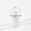 Изображение Гирлянда LED Galaxy Bulb String 10м, белый каучук, 30 ламп*6 LED зеленые, влагостойкая IP54  интернет магазин Иватек ivatec.ru
