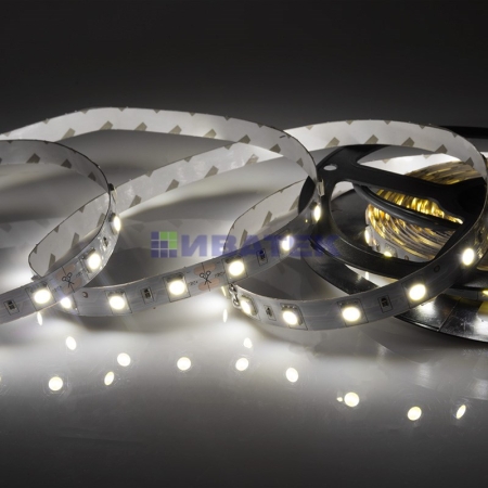 Изображение LED лента 24 В, 10 мм, IP23, SMD 5050,60 LED/m, Белый (6000 К)  интернет магазин Иватек ivatec.ru