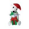 Изображение Синтетическая 3D фигура "Медвежонок с подарком ", 51 см,  36 светодиодов  интернет магазин Иватек ivatec.ru