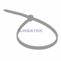 Изображение Хомут-стяжка кабельная нейлоновая REXANT 300 x3,6мм, серая, упаковка 10пак, 100 шт/пак.  интернет магазин Иватек ivatec.ru