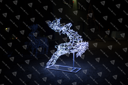 Изображение Комплект из 5 световых фигур "Большой Рождественский экипаж?  интернет магазин Иватек ivatec.ru