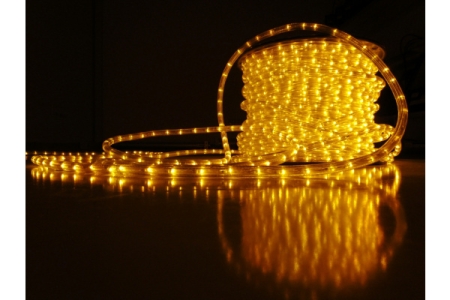 Изображение LED-DL-2W-45M-240V-Y желтый,13мм, КРАТНОСТЬ РЕЗКИ 1М  интернет магазин Иватек ivatec.ru
