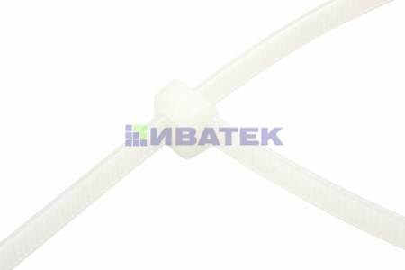 Изображение Хомут-стяжка кабельная нейлоновая REXANT 200 x7,6мм, белая, упаковка 100 шт.  интернет магазин Иватек ivatec.ru