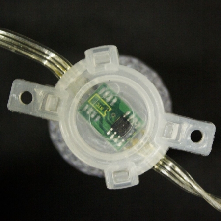 Изображение Гирлянда фигурная 230V, CL56 " шишки в яичной упаковке", 10 RGB LED, длина 4 м, шнур 2м, IP20  интернет магазин Иватек ivatec.ru