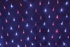 Изображение Гирлянда новогодняя - сеть светодиодная 2 х 0.7м, свечение с динамикой, черный провод, красно/Синие  интернет магазин Иватек ivatec.ru