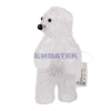 Изображение Акриловая светодиодная фигура "Медвежонок" 12х22х13 см, 4,5 В, 3 батарейки AAA (не входят в комплект  интернет магазин Иватек ivatec.ru