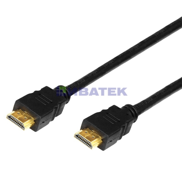 Кабель REXANT HDMI - HDMI 1.4, 20 м, Gold (PVC пакет) уп 1шт