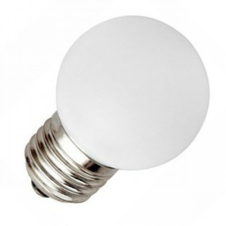 Изображение Лампа накаливания матовая DECOR P45 CL  10W E27 WHITE (230V) FOTON_LIGHTING  интернет магазин Иватек ivatec.ru