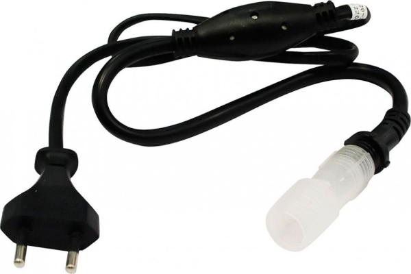 Сетевой шнур и соединитель для светодиодного дюралайта, 2W  LED-R2W (шнур 0,8м), LD122