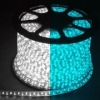 Изображение Дюралайт светодиодный 3-х жильный, 3W 50м квадр. 11х17мм 230V 72LED/м 2,88Вт/м, (2м/отрез), 2 аксесс., синий-белый / LED-F3W  интернет магазин Иватек ivatec.ru