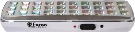 Изображение Аккумуляторный светильник, EL115 30LED  DC (литий-ионная батарея), белый 205*65*30 мм  интернет магазин Иватек ivatec.ru