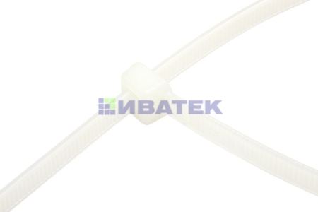Изображение Хомут-стяжка кабельная нейлоновая REXANT 60 x2,5мм, белая, упаковка 100 шт.  интернет магазин Иватек ivatec.ru