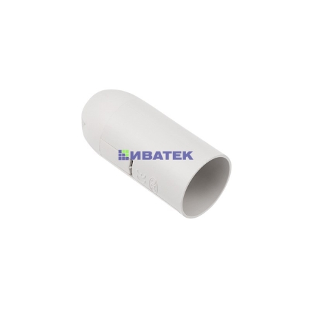 Изображение Патрон пластиковый термостойкий подвесной Е14 белый c этикеткой REXANT  интернет магазин Иватек ivatec.ru