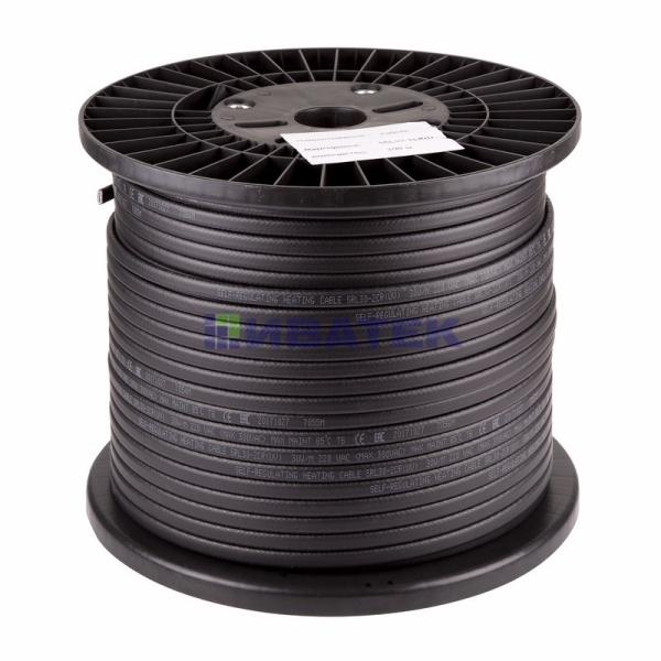 Саморегулирующийся греющий кабель SRL 30-2CR (UV) (экранированный) (30Вт/1м) 200М Proconnect