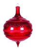 Изображение Елочная фигура "Юла", 30 см, цвет Красный  интернет магазин Иватек ivatec.ru