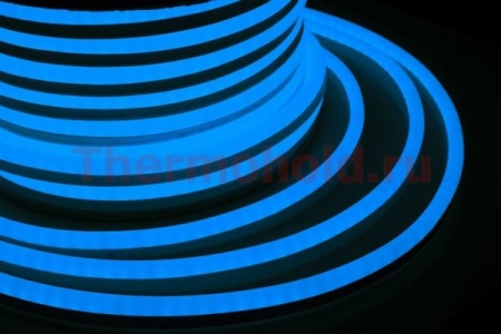 Изображение Леднеонфлекс, 14х27,5 мм, 50,05м, синий, 0,91м, 6,6 W   LN-FX-50-240V-B (FS-00000680)  интернет магазин Иватек ivatec.ru