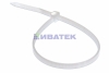 Изображение Хомут-стяжка кабельная нейлоновая REXANT 200 x3,6мм, белая, упаковка 10 пак, 100 шт/пак.  интернет магазин Иватек ivatec.ru
