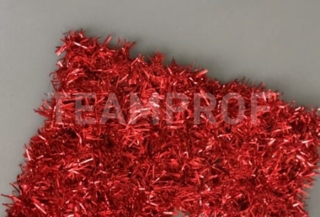 Изображение Gloss Net, сетчатый ковер из мишуры на проволочном каркасе, красная  интернет магазин Иватек ivatec.ru