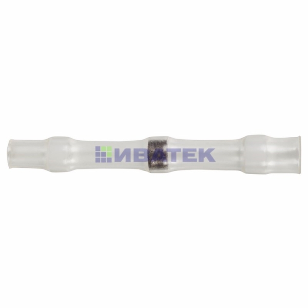 Гильза кабельная изолированная ПК-т 0.34 термоусаживаемая под пайку L-26 мм 0.25-0.34 мм² белая REXANT