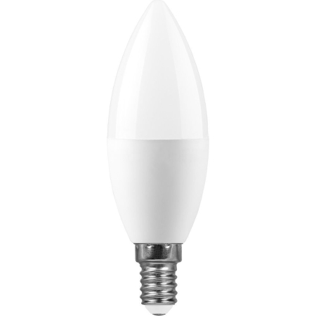Изображение Лампа светодиодная, (13W) 230V E14 6400K С37, LB-970  интернет магазин Иватек ivatec.ru