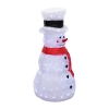 Изображение Акриловая светодиодная фигура «Снеговик в шляпе» 38х38х72 см, IP65, понижающий трансформатор в комплекте NEON-NIGHT  интернет магазин Иватек ivatec.ru