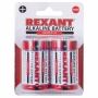 Изображение Алкалиновая  батарейка D/LR20   "REXANT"   1,5 V     (2шт./упак)  интернет магазин Иватек ivatec.ru
