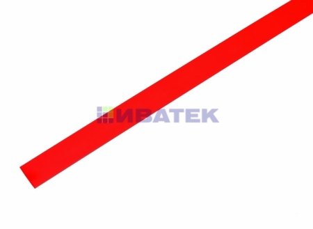 Изображение Термоусаживаемая трубка REXANT 9,0/4,5 мм, красная, упаковка 50 шт. по 1 м  интернет магазин Иватек ivatec.ru