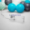 Изображение Тайские фонарики «Северное сияние» 3,5 м, прозрачный ПВХ, 20 LED, теплый белый, питание 2 х АА (батарейки не в комплекте)  интернет магазин Иватек ivatec.ru