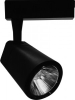 Изображение Светильник со светодиодами трековый на шинопровод, AL101, 12W, 1080 Lm, 4000К, 35 градусов, черный  интернет магазин Иватек ivatec.ru