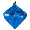 Изображение Елочная фигура "Алмаз", 20 см, цвет синий, упак 4 шт.  интернет магазин Иватек ivatec.ru