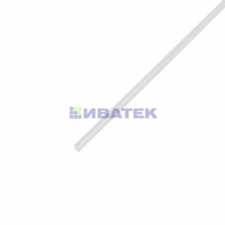 Изображение Термоусаживаемая трубка REXANT 2,0/1,0 мм, прозрачная, упаковка 50 шт. по 1 м  интернет магазин Иватек ivatec.ru