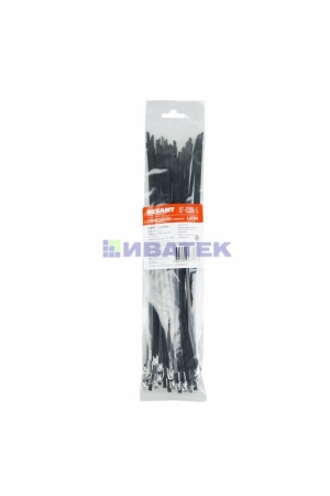 Изображение Хомут-стяжка стальная с полимерным покрытием REXANT300x4,6 мм, упаковка 50 шт.  интернет магазин Иватек ivatec.ru