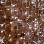 Изображение Гирлянда "Светодиодный Дождь" 2х1,5м, постоянное свечение, прозрачный провод, 220В, диоды БЕЛЫЕ  интернет магазин Иватек ivatec.ru
