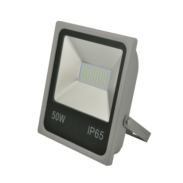 ULF-P40-50W/SPFR IP65 110-265В GREY Прожектор для растений светодиодный. Спектр для фотосинтеза. Цве