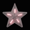Изображение Световая фигура на пластиковом фоне 230V, LT030 "звезда", 70 LED красный, 51*51см, IP20  интернет магазин Иватек ivatec.ru