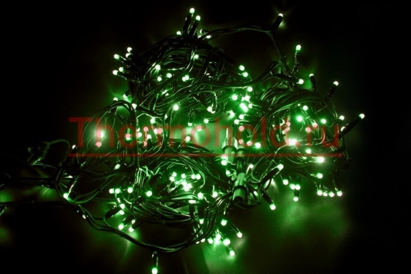 Гирлянда новогодняя  "Дюраплей LED"  20м  200 LED  зеленая  NEON-NIGHT