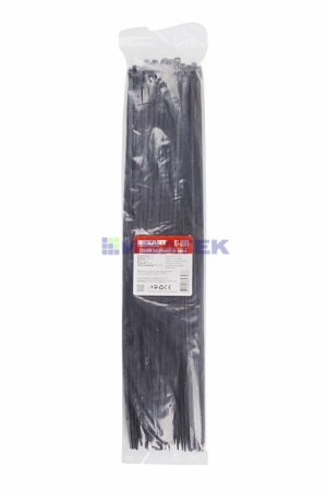 Изображение Хомут-стяжка кабельная нейлоновая REXANT 500 x4,8мм, черная, упаковка 10 пак, 100 шт/пак.  интернет магазин Иватек ivatec.ru