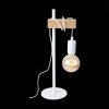 Изображение SL1142.504.01 Настольная лампа Белый, Светлое дерево E27 1*60W  интернет магазин Иватек ivatec.ru