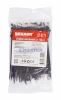 Изображение Хомут-стяжка кабельная нейлоновая REXANT 120 x2,5мм, черная, упаковка 10 пак, 100 шт/пак.  интернет магазин Иватек ivatec.ru