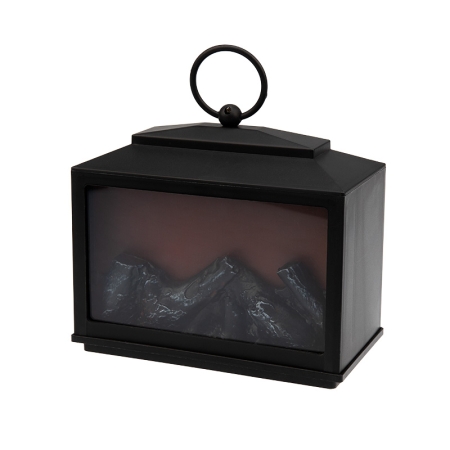 Изображение Декоративный камин "Сканди" с эффектом живого огня 18х9х16 см, батарейки 3хС (не в комплекте)  интернет магазин Иватек ivatec.ru