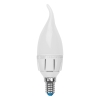 Изображение Лампа свеча на ветру светодиодная E14 60Вт диммируемая LED-CW37-6W/NW/E14/FR/DIM ALP01WH  интернет магазин Иватек ivatec.ru